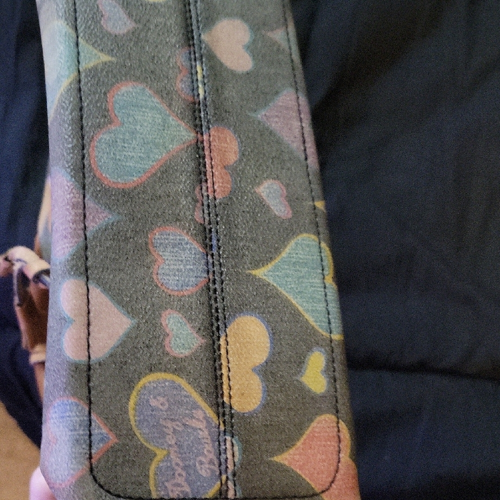 Dooney & Bourke Multicolor Heart Tote - Picture 4 of 4